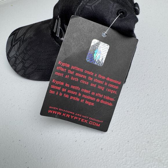 Kryptek Camo Gray Cap Hat‎ OS Adjustable Back Army Hunting Adult NWT - Picture 3 of 5